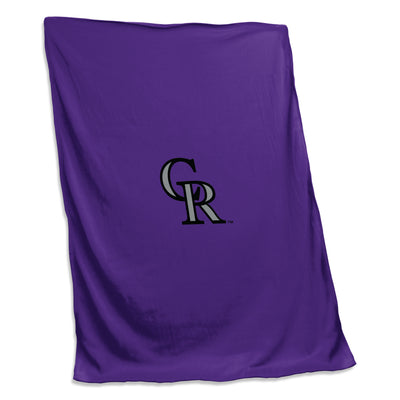 Colorado Rockies Sweatshirt Blanket - Logo Brands