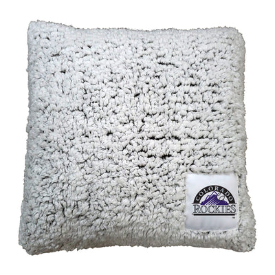 Colorado Rockies Frosty Throw Pillow - Logo Brands