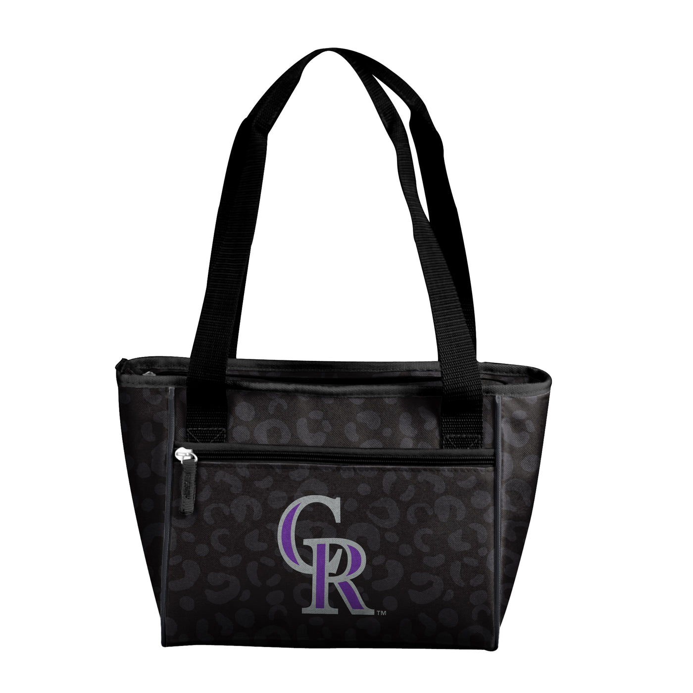Colorado Rockies Leopard Print 16 Can Cooler Tote
