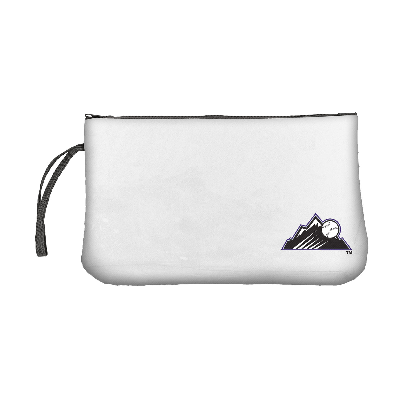 Colorado Rockies Mountain Logo Clear Wristlet