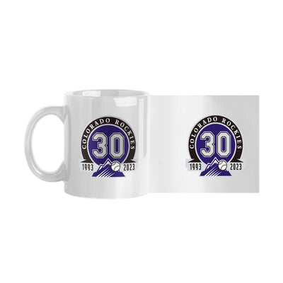 Colorado Rockies 30th Anniversary 11oz Sublimated Mug