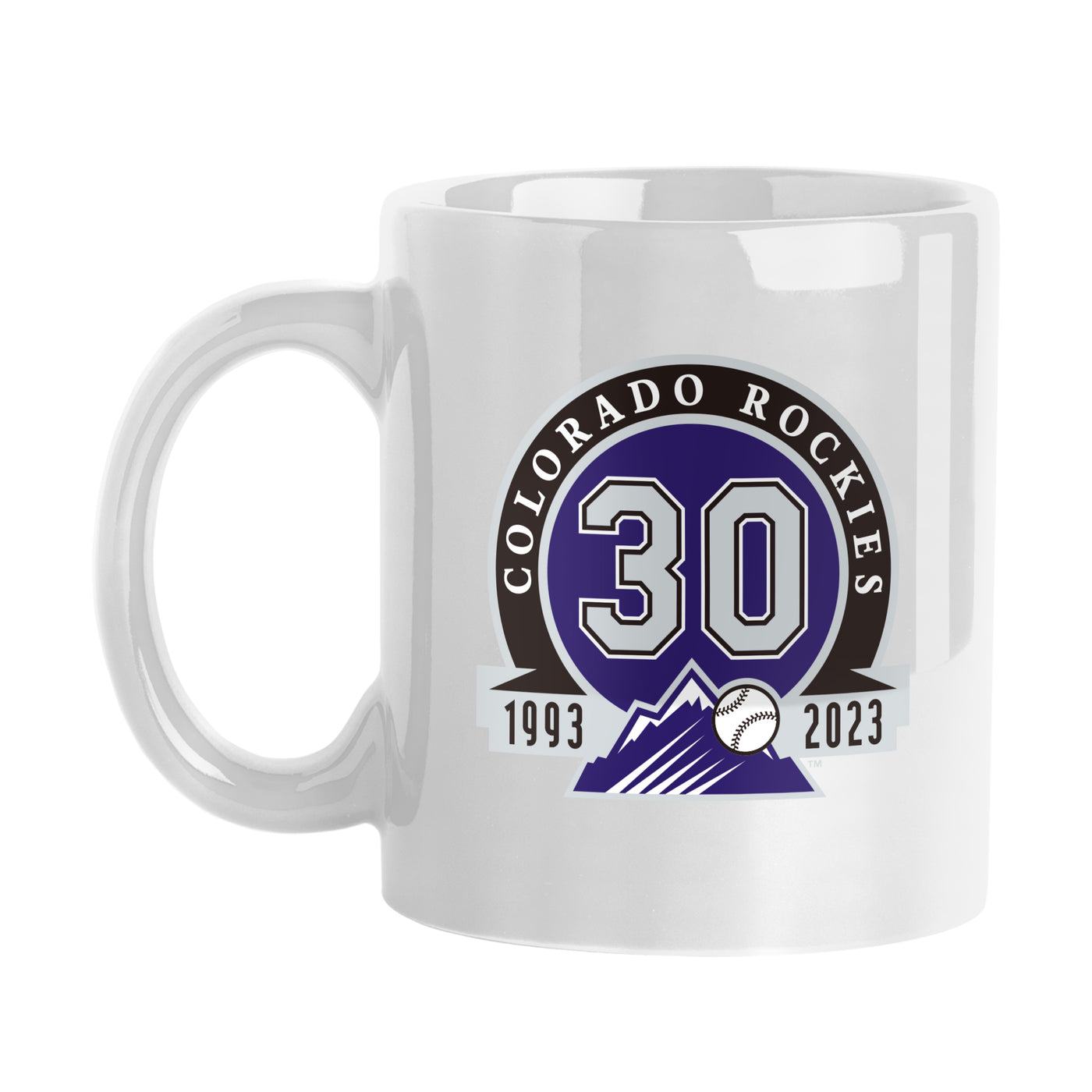 Colorado Rockies 30th Anniversary 11oz Sublimated Mug