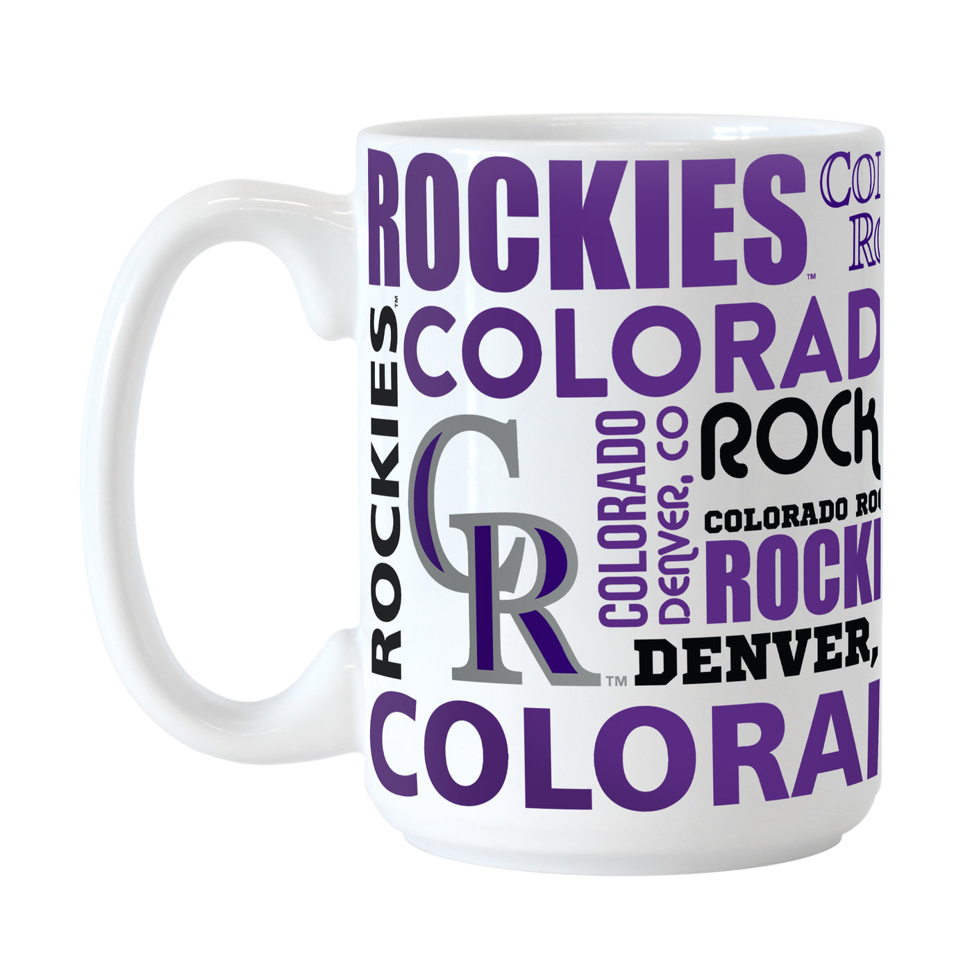 Colorado Rockies 15oz Spirit Sublimated Mug