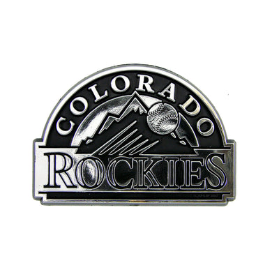 MLB - Colorado Rockies Plastic Chrome Emblem