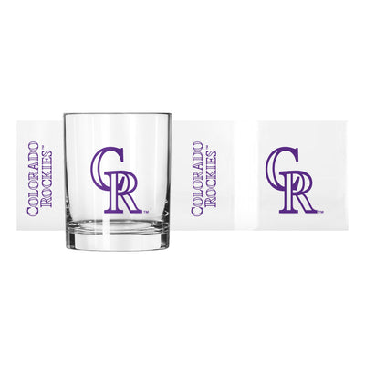 Colorado Rockies 14oz Gameday Rocks Glass