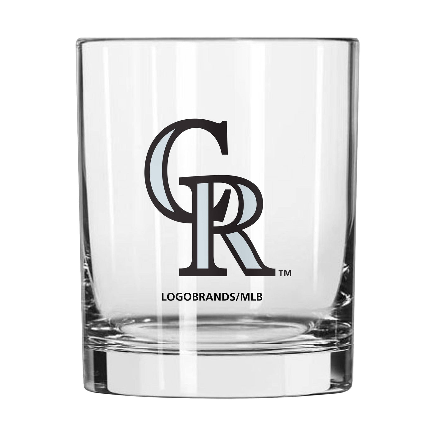 Colorado Rockies 14oz Swagger Rocks Glass