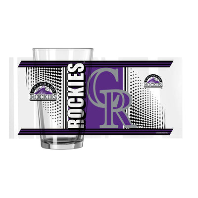 Colorado Rockies 16oz Hero Pint Glass