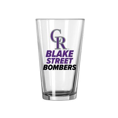 Colorado Rockies 16oz Slogan Pint Glass - Logo Brands