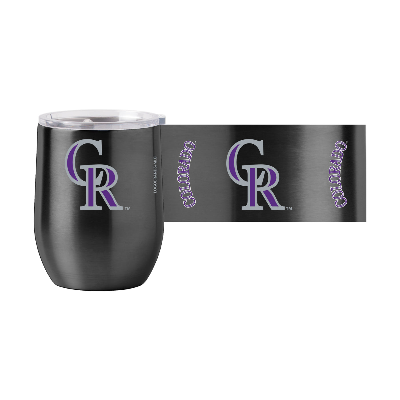 Colorado Rockies 16oz Gameday Stainless Curved Beverage - Logo Brands