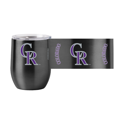 Colorado Rockies 16oz Gameday Stainless Curved Beverage - Logo Brands