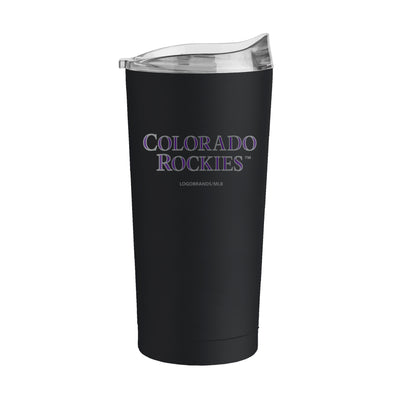 Colorado Rockies 20oz Flipside Powder Coat Tumbler - Logo Brands