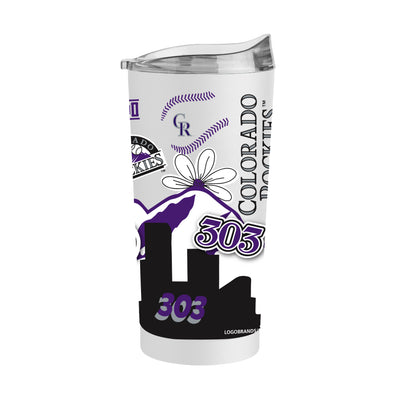 Colorado Rockies 20oz Native Powder Coat Tumbler