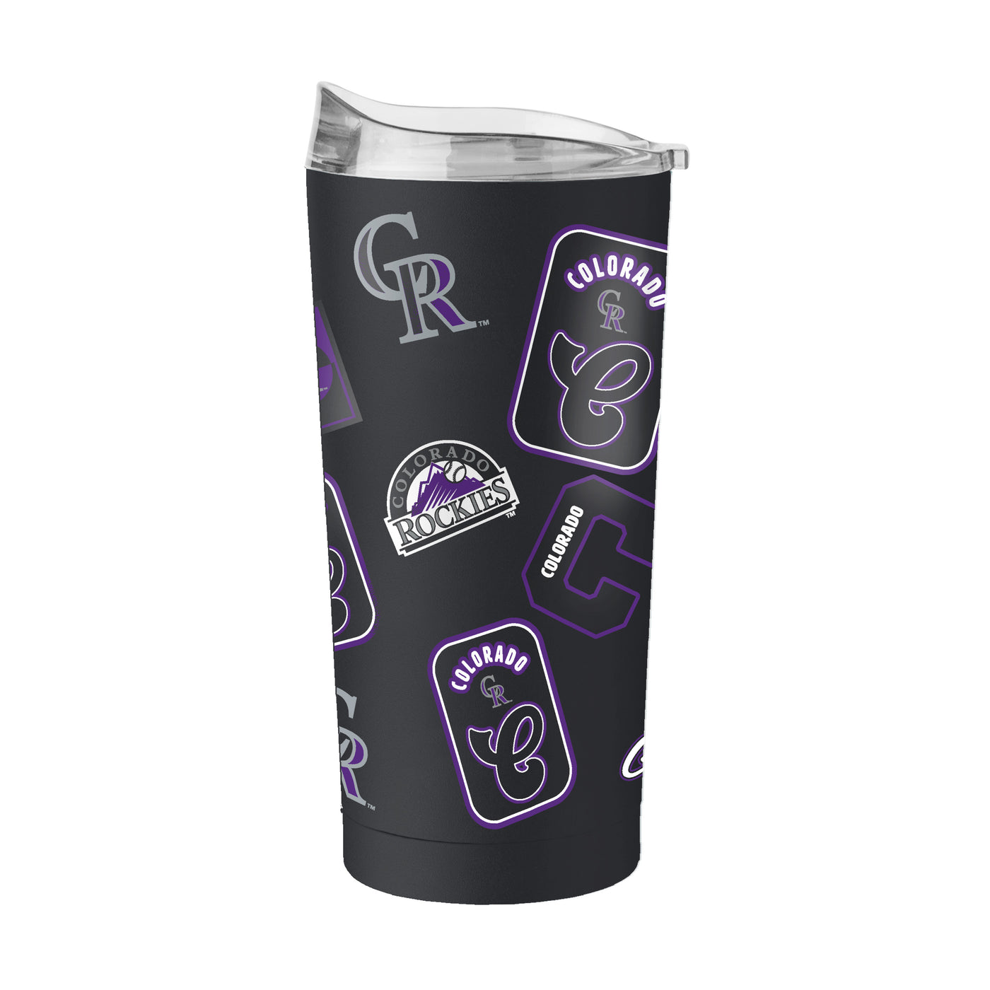 Colorado Rockies 20oz Dream Weave Powder Coat Tumbler