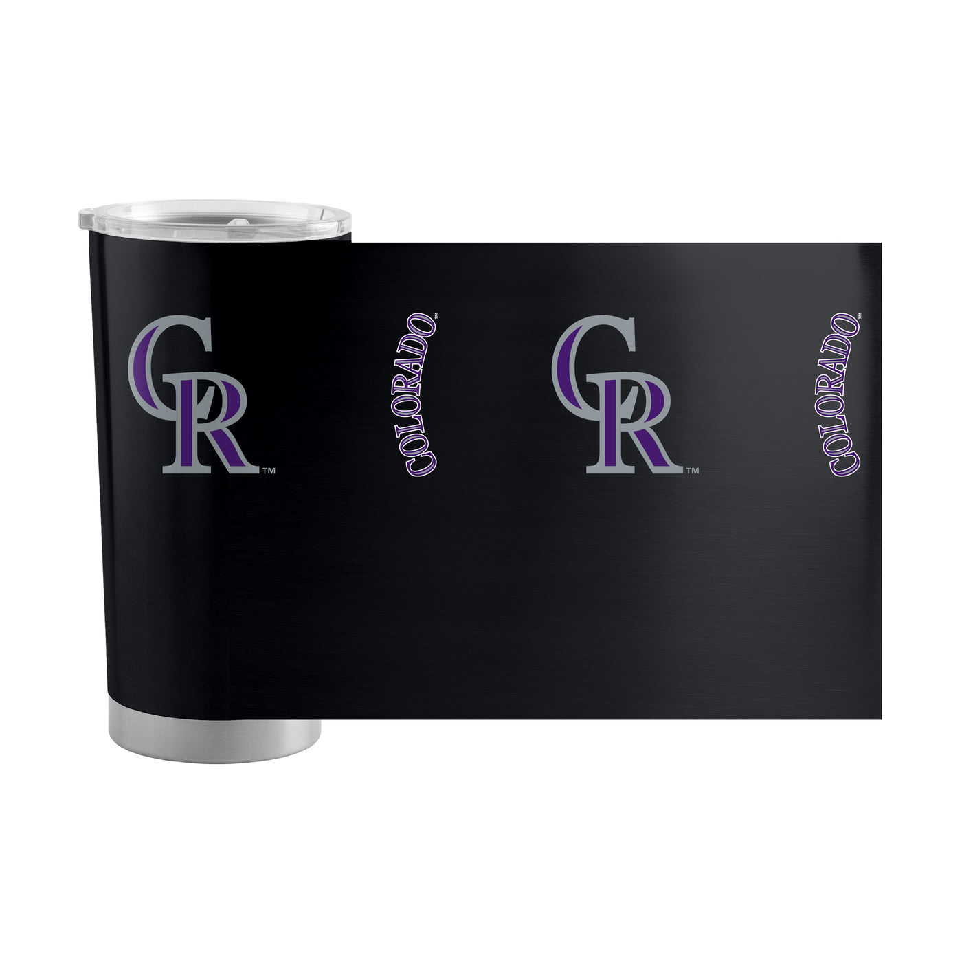 Colorado Rockies 20oz Gameday Stainless Tumbler - Logo Brands