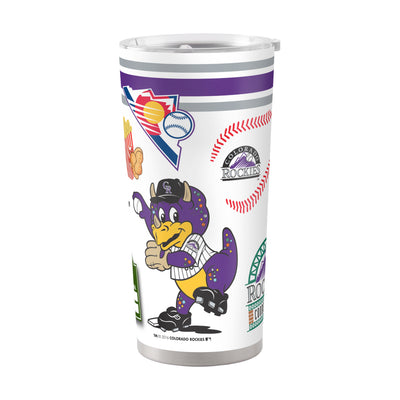 Colorado Rockies 20oz Native Stainless Steel Tumbler - Logo Brands