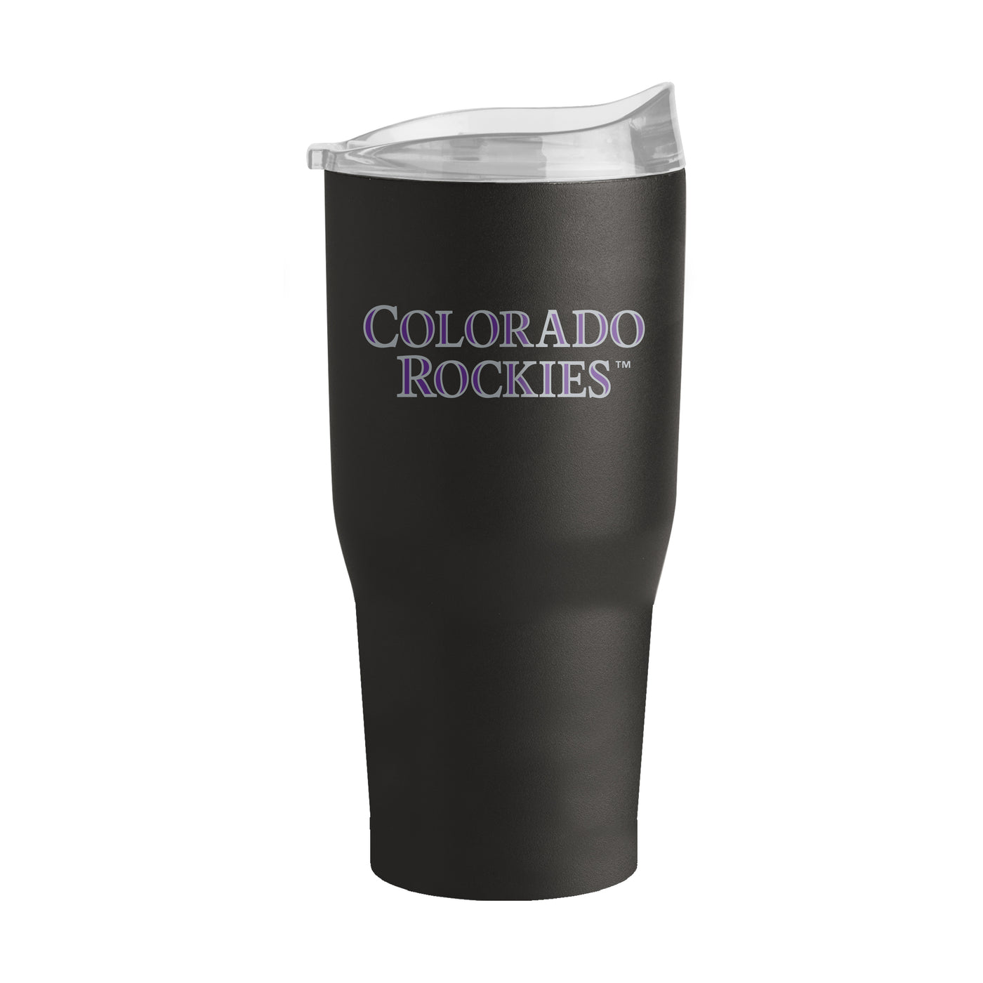 Colorado Rockies 30oz Flipside Powder Coat Tumbler - Logo Brands