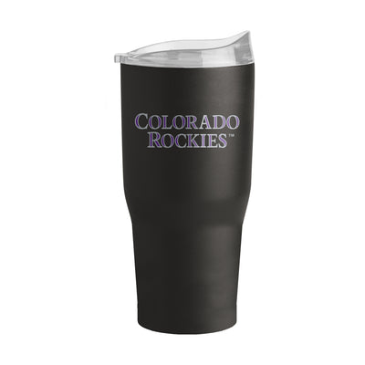 Colorado Rockies 30oz Flipside Powder Coat Tumbler - Logo Brands