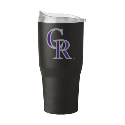 Colorado Rockies 30oz Flipside Powder Coat Tumbler - Logo Brands