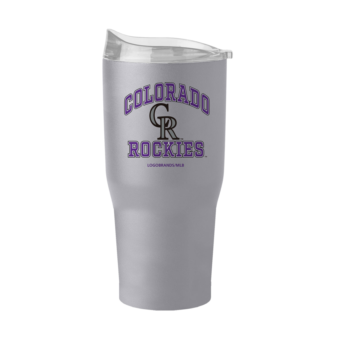 Colorado Rockies 30oz Athletic Stone Powder Coat Tumbler