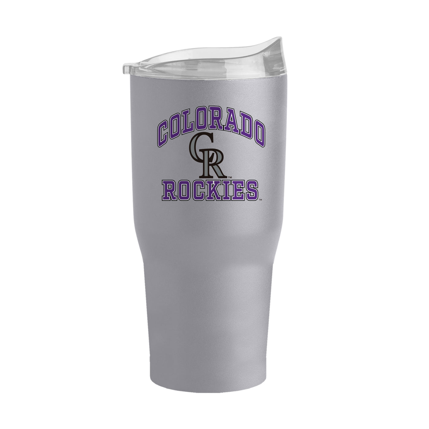 Colorado Rockies 30oz Athletic Stone Powder Coat Tumbler