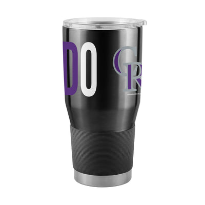 Colorado Rockies Overtime 30 oz Stainless Tumbler - Logo Brands