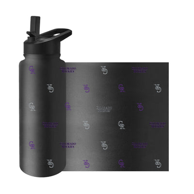 Colorado Rockies 34oz Step And Repeat Quencher Bottle