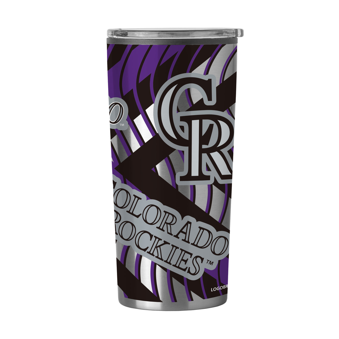 Colorado Rockies 20oz Flex Plastic Wall Stainless