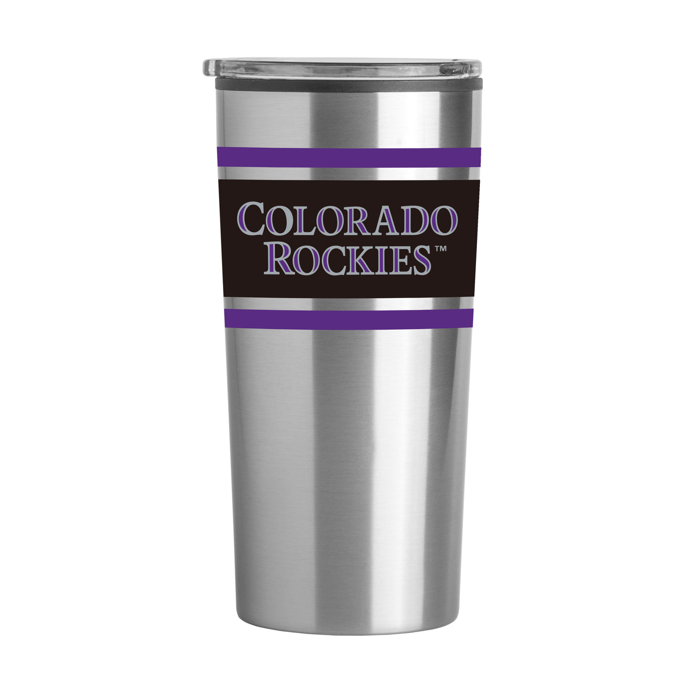 Colorado Rockies 20oz Stripe Fusion Tumbler