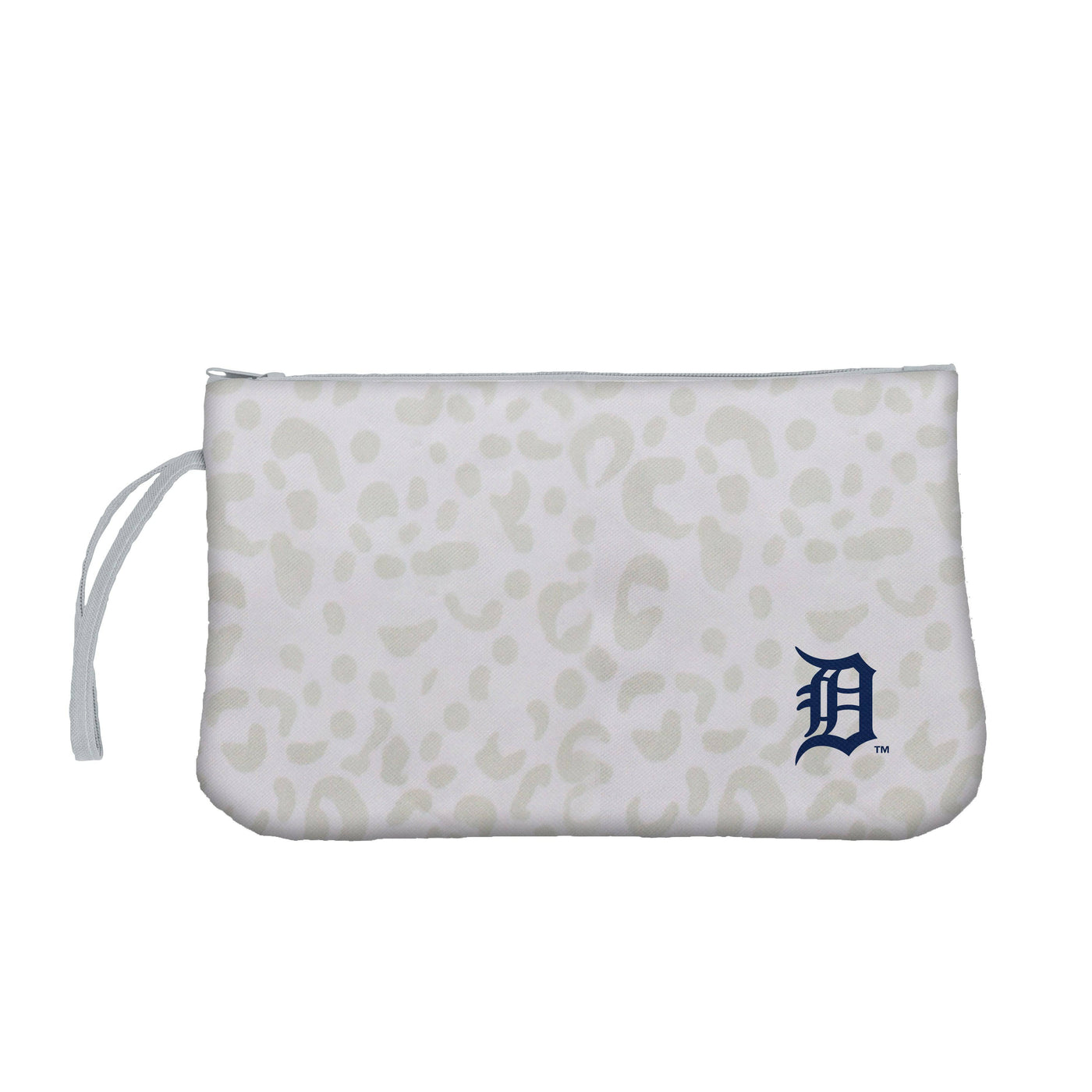 Detroit Tigers Leopard Print Wristlet