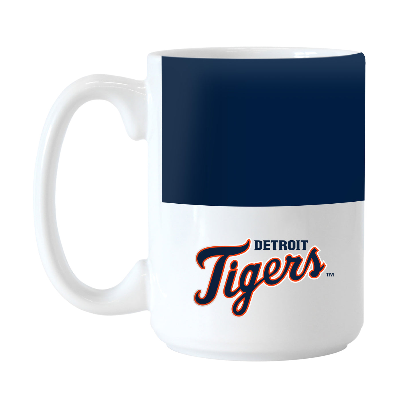 Detroit Tigers Color Block 15 oz Sublimated Mug