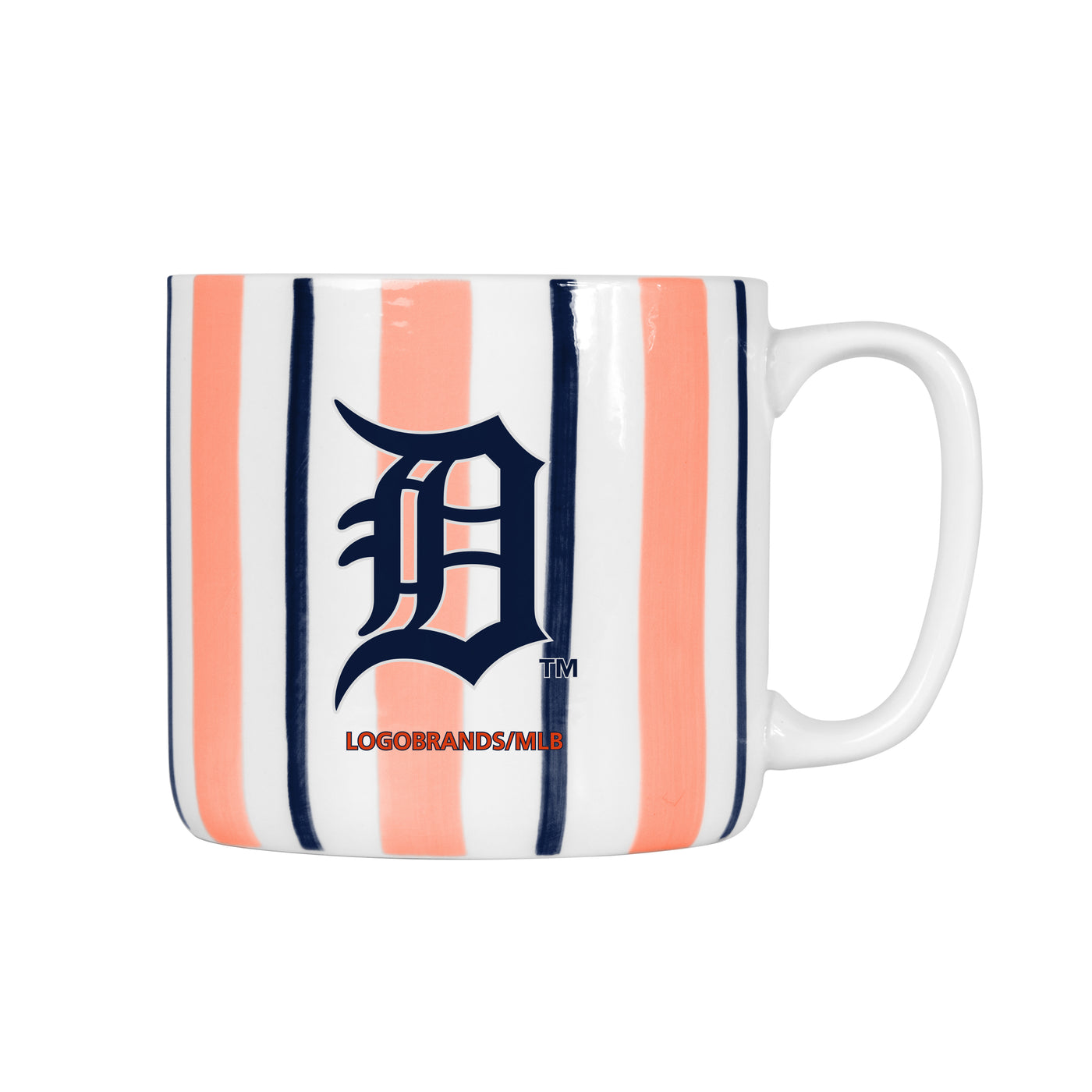 Detroit Tigers 16oz Brushstroke Stripe Mug