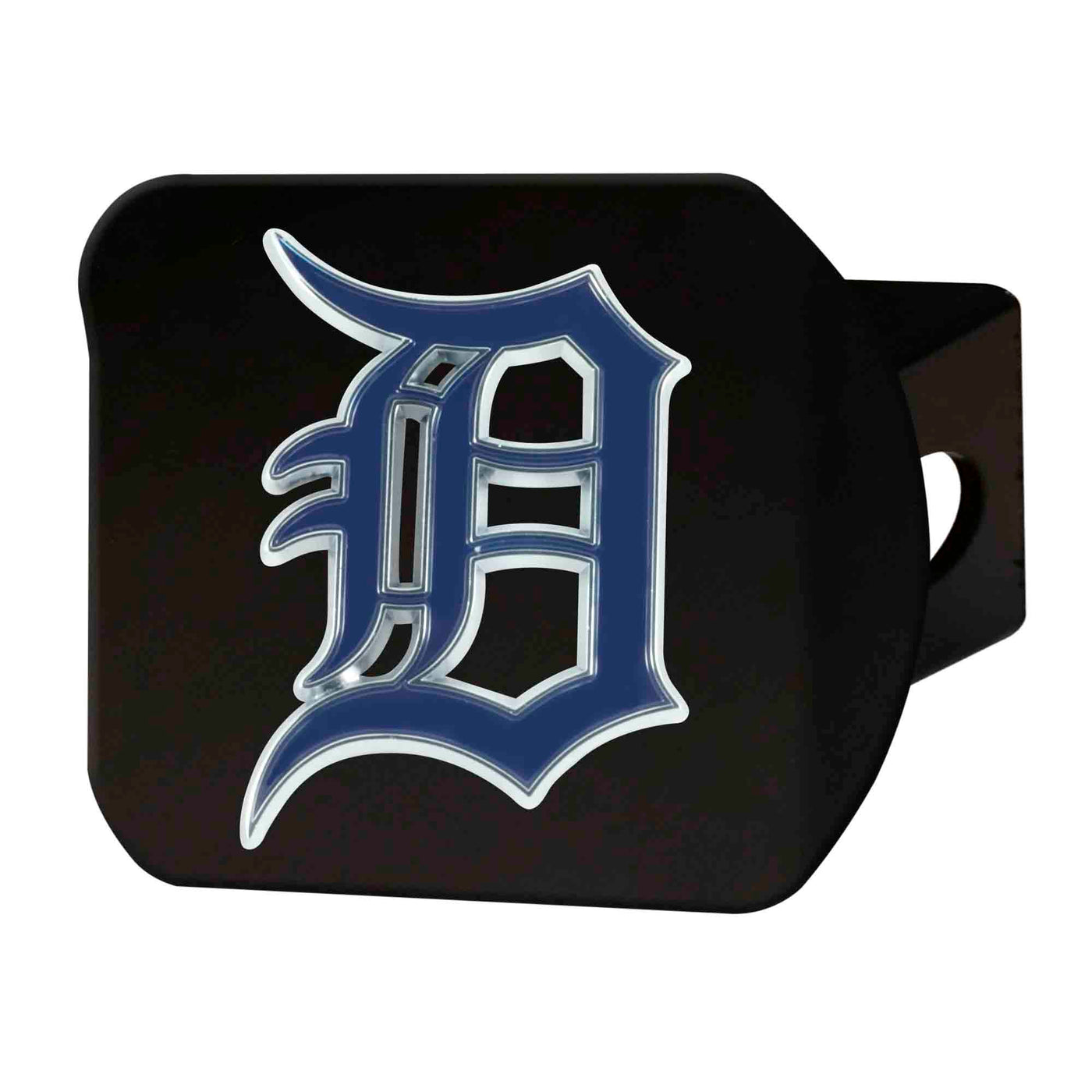 MLB - Detroit Tigers Color on Black Hitch Cover