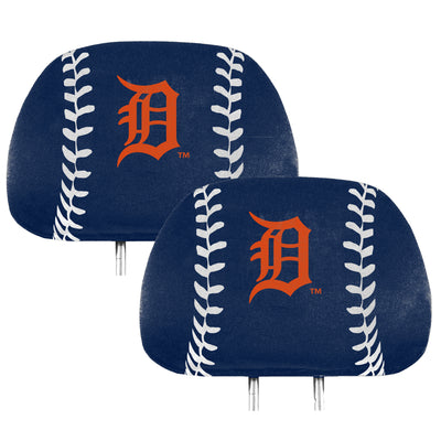 MLB - Detroit Tigers Printed Headrest Cover