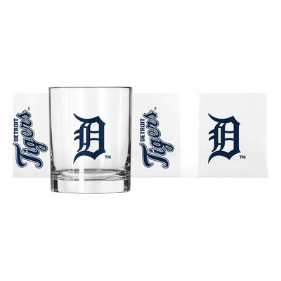 Detroit Tigers 14oz Gameday Rocks Glass