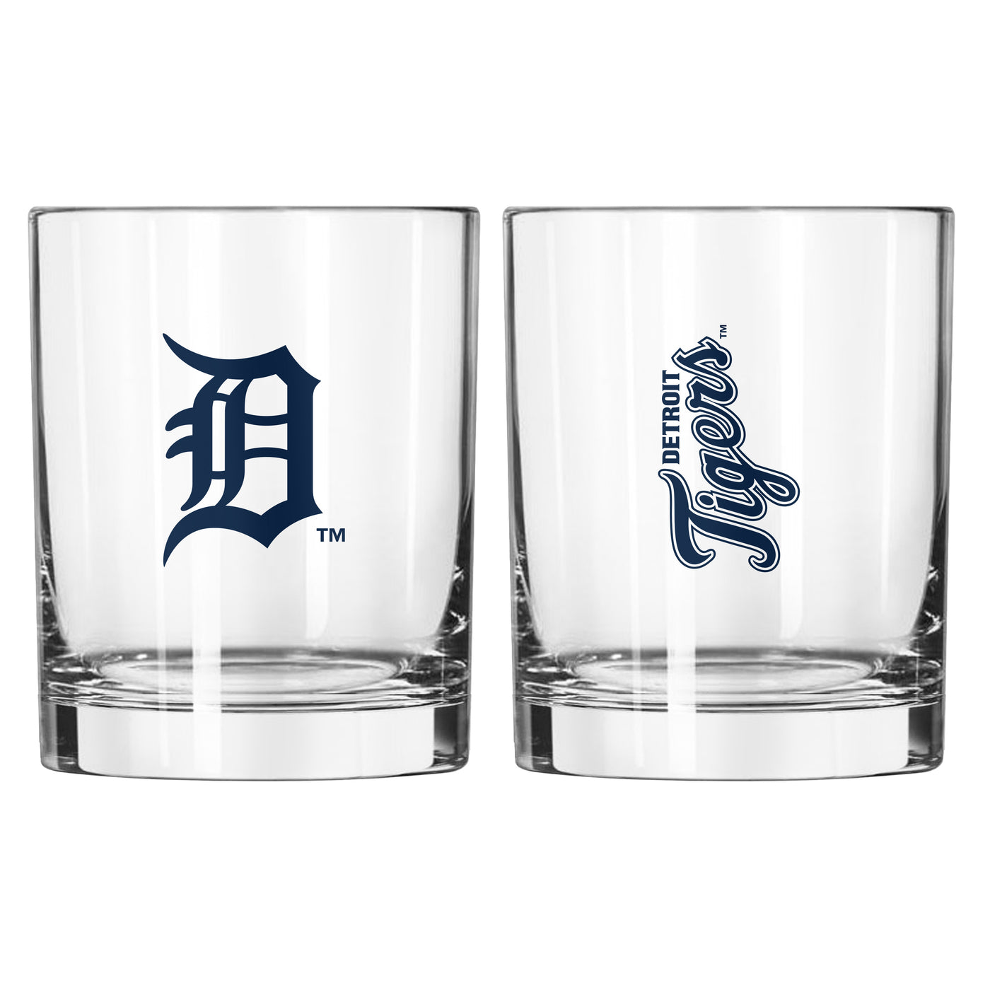 Detroit Tigers 14oz Gameday Rocks Glass