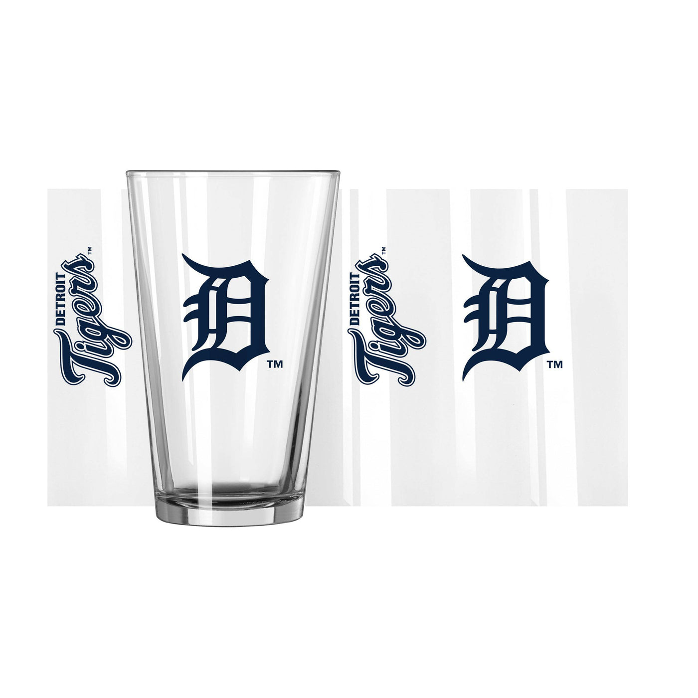 Detroit Tigers 16oz Gameday Pint Glass - Logo Brands