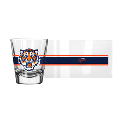 Detroit Tigers 2oz Stripe Shot Glass