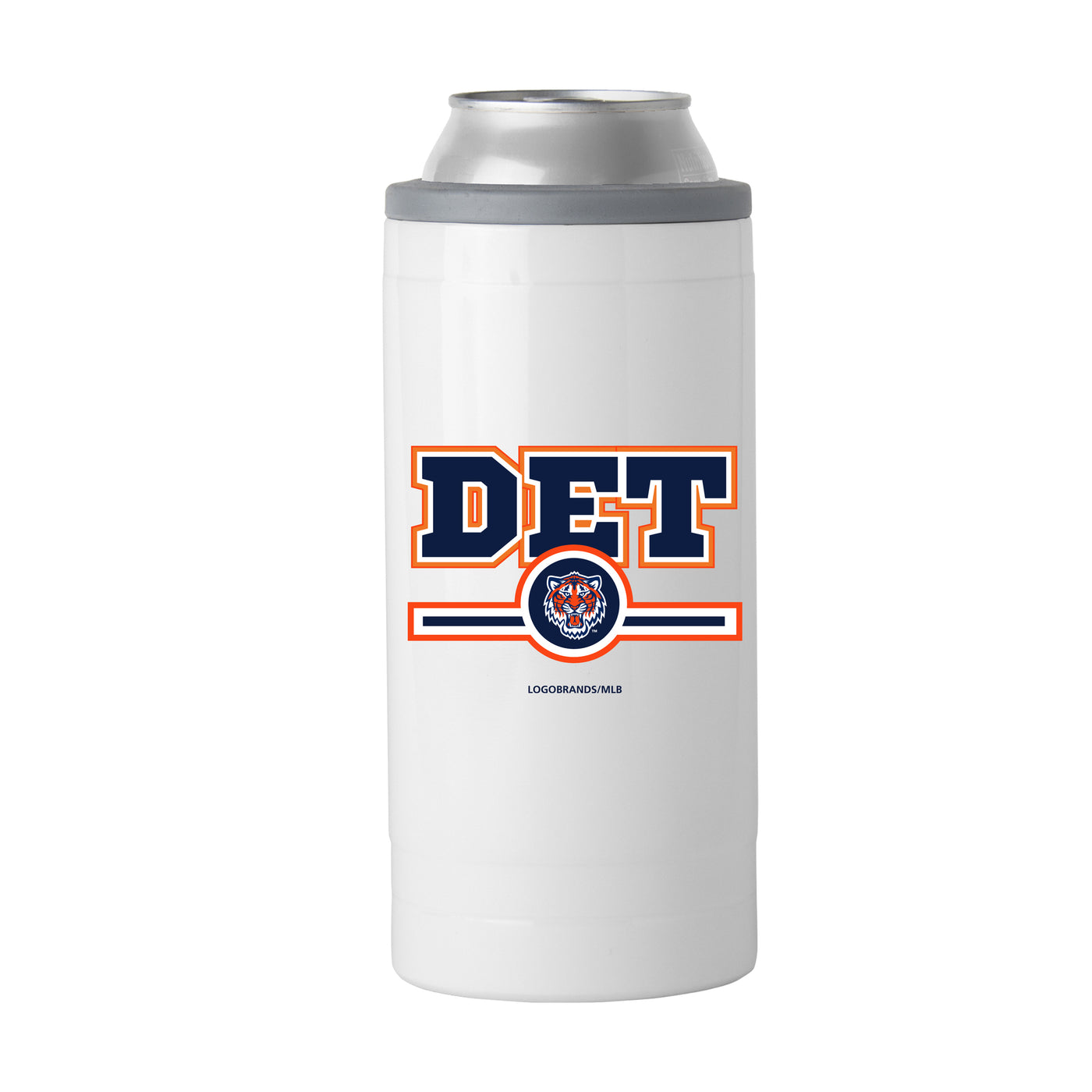 Detroit Tigers Letterman 12 oz Slim Can Coolie
