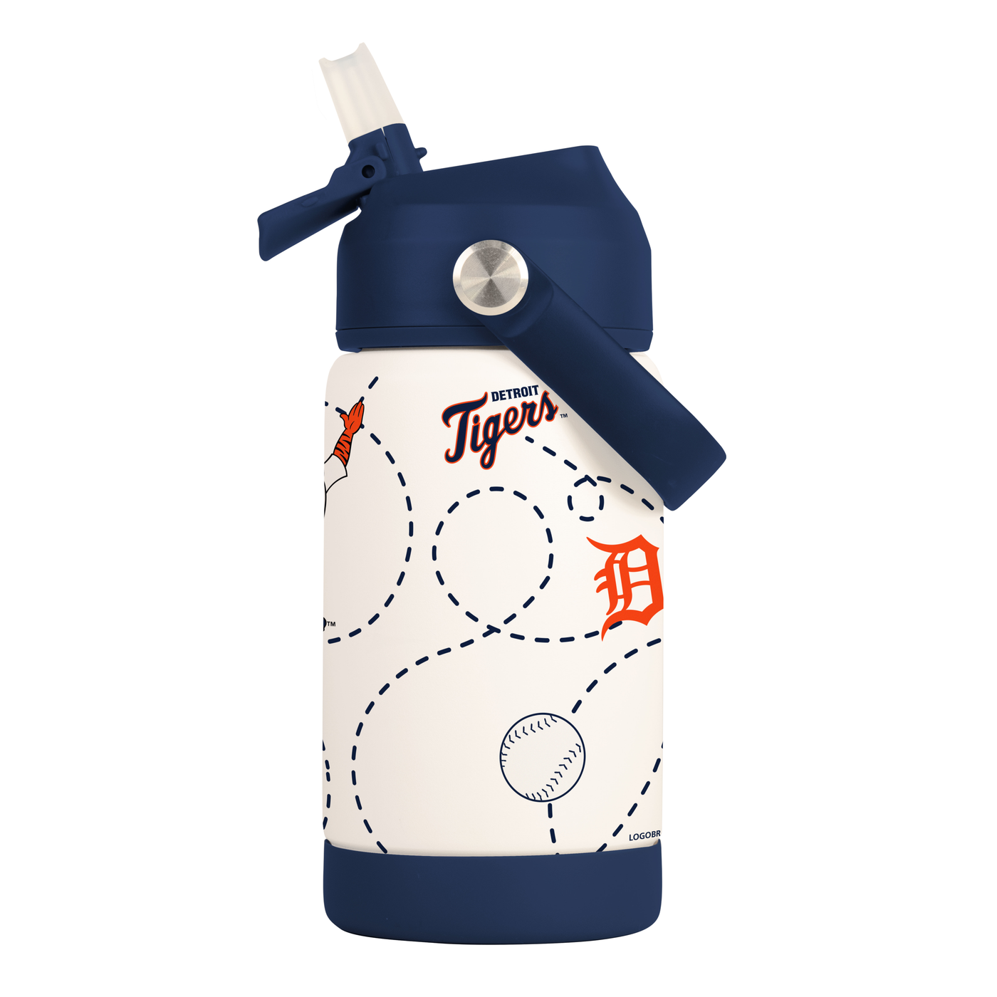 Detroit Tigers 12oz Mascot SS Kids Bottle