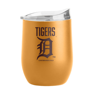 Detroit Tigers 16oz Huddle Powder Coat Curved Beverage - Logo Brands