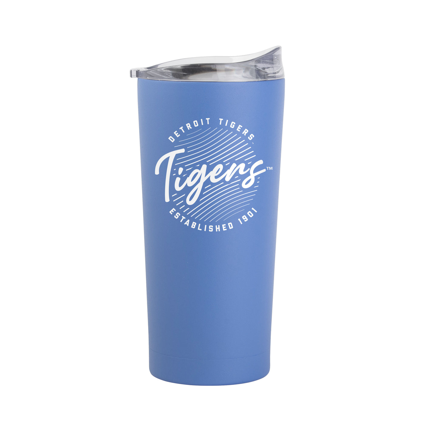 Detroit Tigers 20oz Retro Script Arctic Powder Coat Tumbler