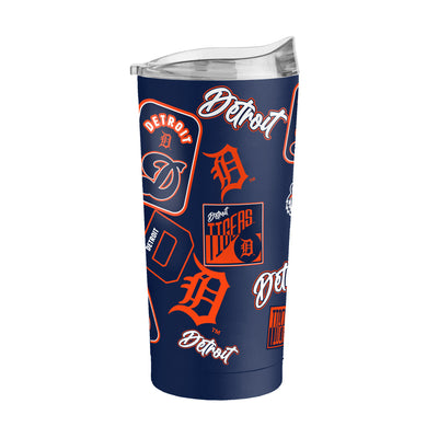 Detroit Tigers 20oz Dream Weave Powder Coat Tumbler