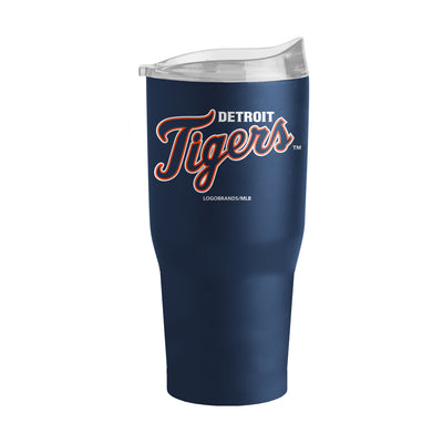Detroit Tigers 30oz Flipside Powder Coat Tumbler - Logo Brands