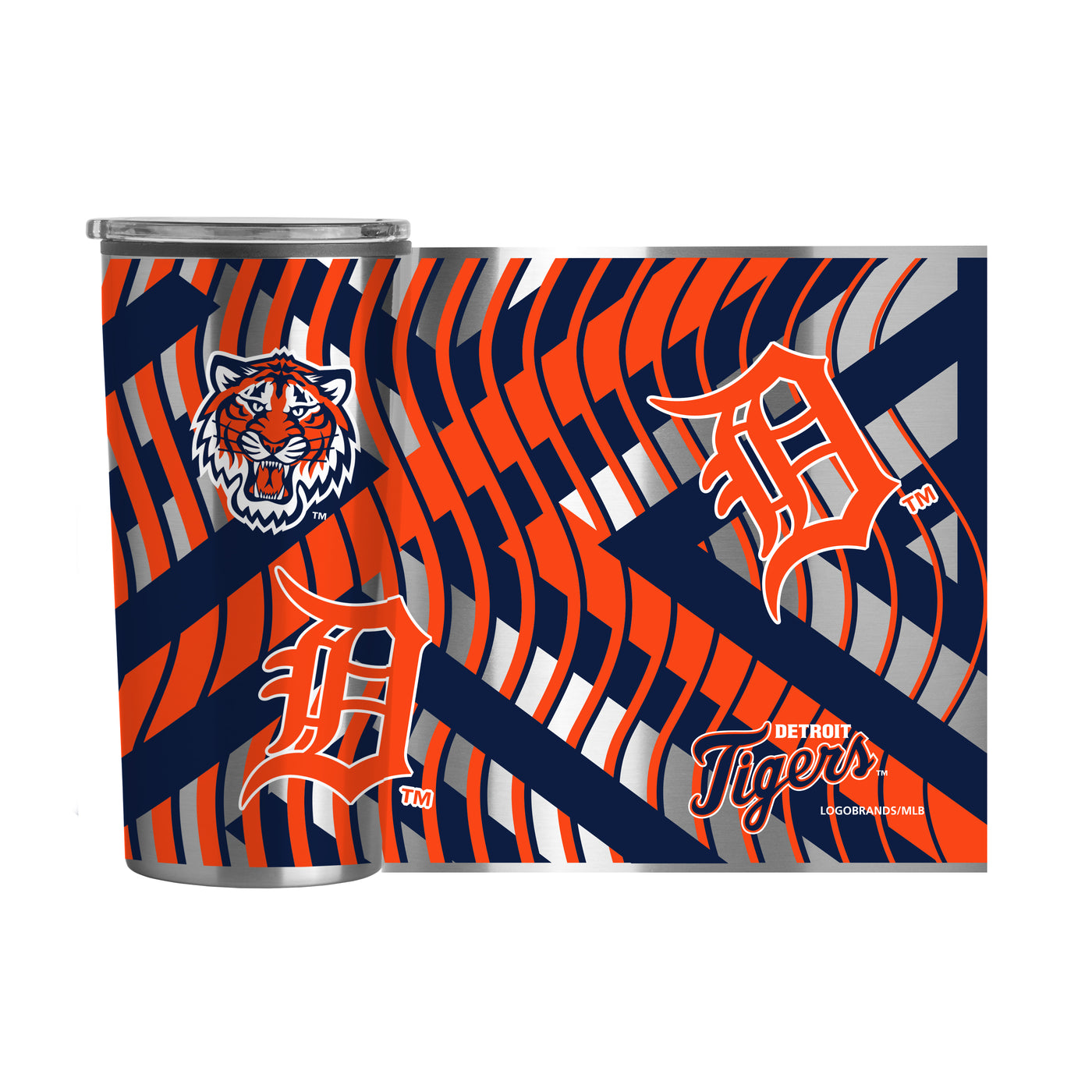 Detroit Tigers 20oz Flex Plastic Wall Stainless Tumbler
