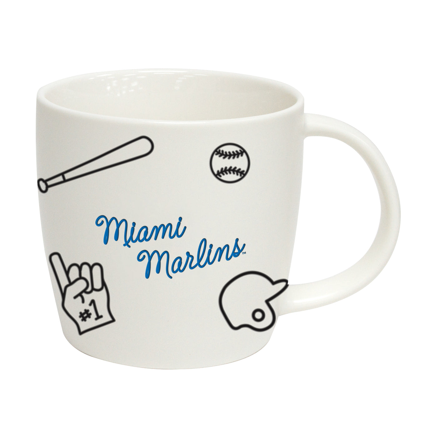Miami Marlins 18oz Playmaker Mug