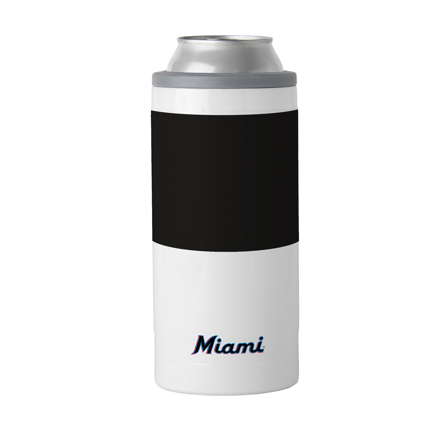 Miami Marlins Slim Colorblock Can Coolie