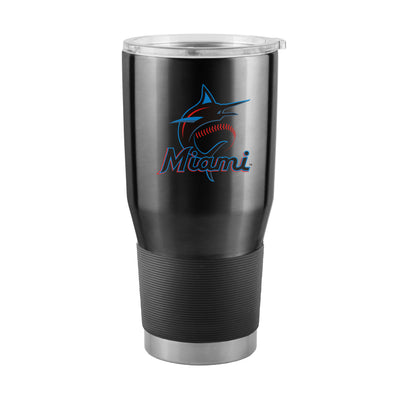 Miami Marlins 30oz Gameday Stainless Tumbler - Logo Brands