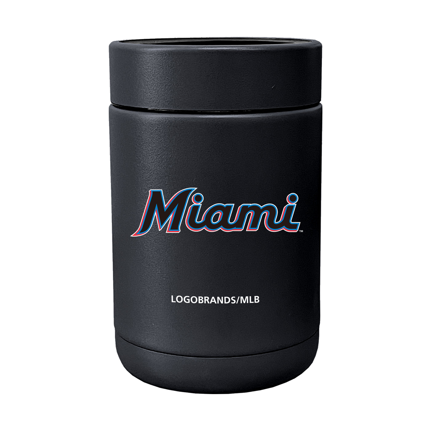 Miami Marlins Flipside Powder Coat Coolie - Logo Brands