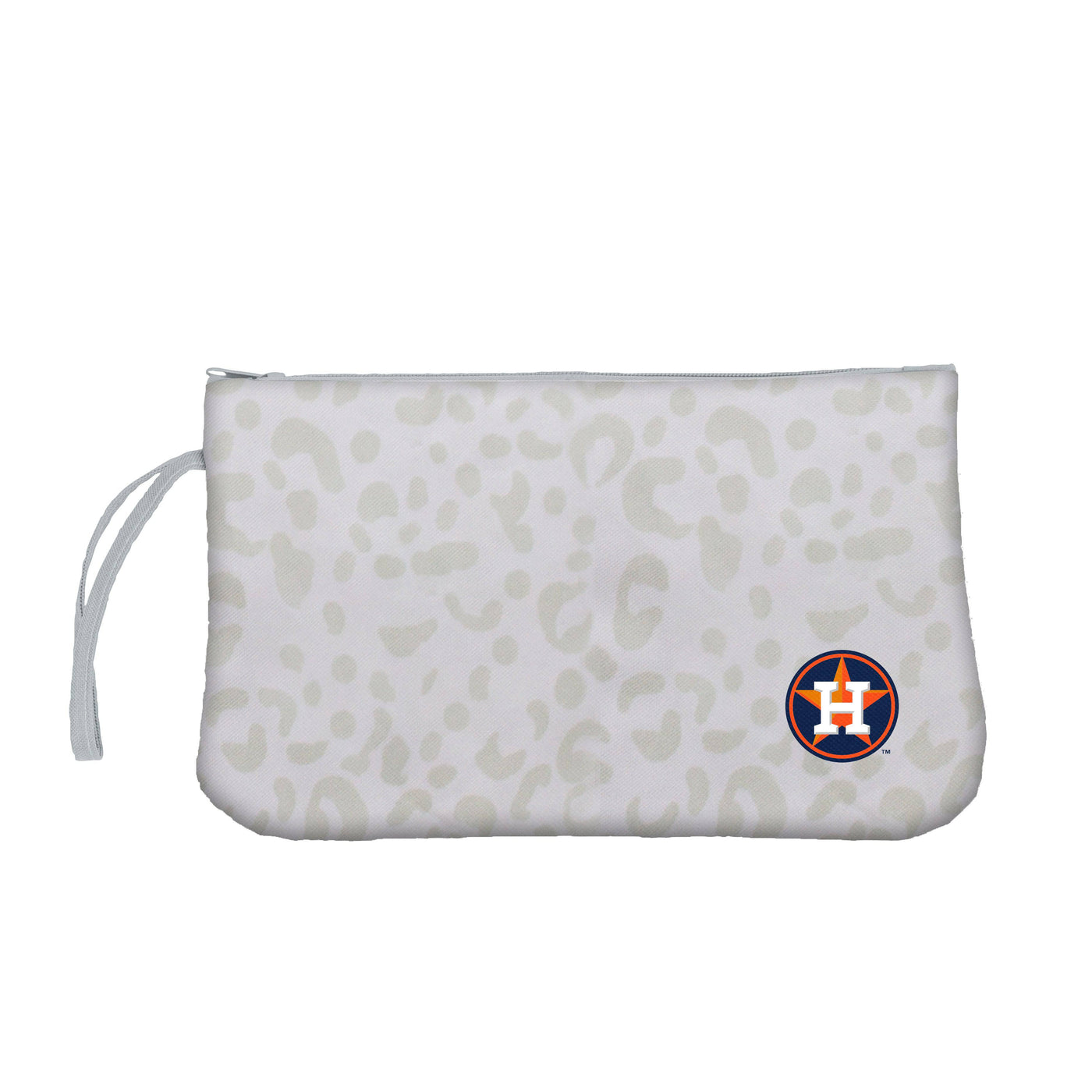 Houston Astros Leopard Print Wristlet