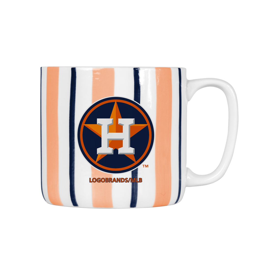 Houston Astros 16oz Brushstroke Stripe Mug